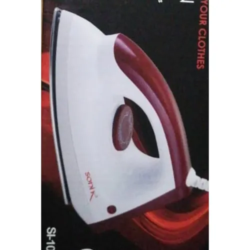 Sonik Dry Pressing Iron - Si-1013d2 - 1000w